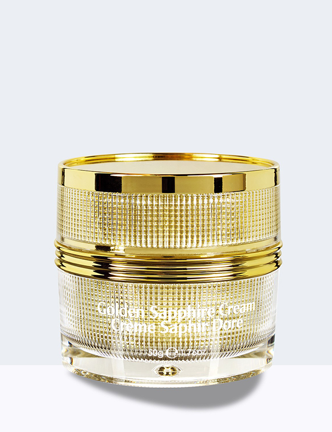 golden sapphire cream